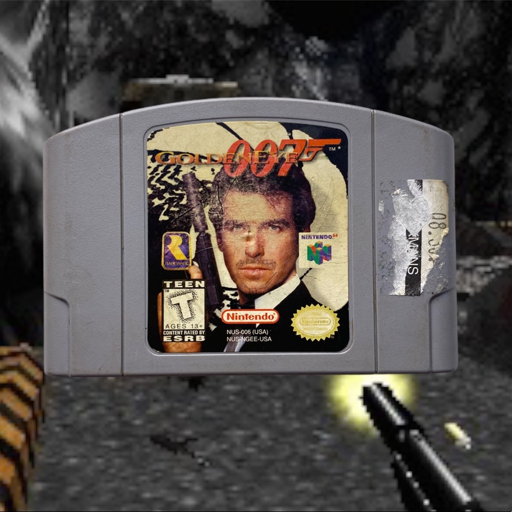 NINTENDO 64 Goldeneye 007 James Bond Video Game